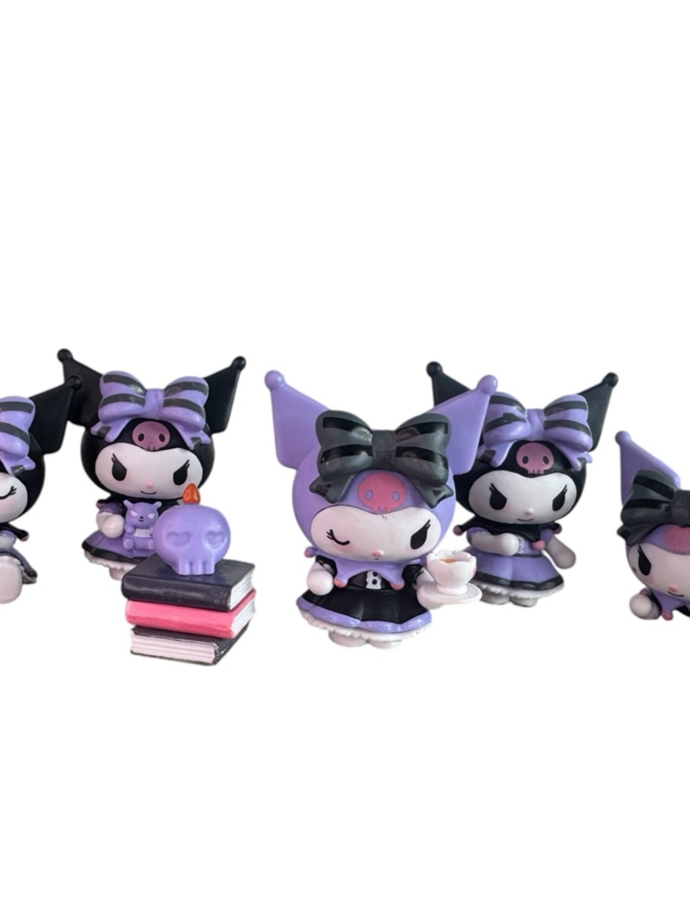 Sanrio Kuromi Purple Black Mini Figures Playset